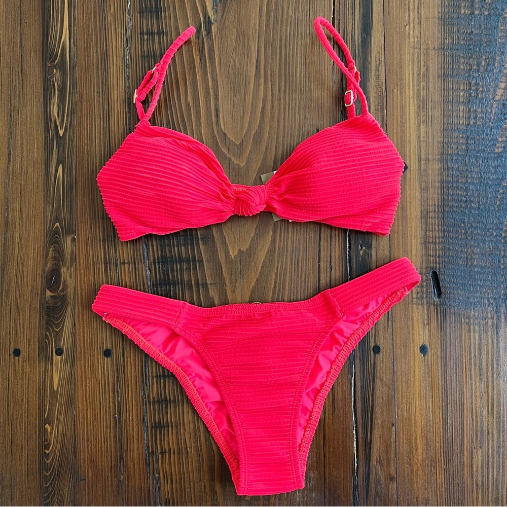 Vix Dune Chilli Bikini set Small NWT